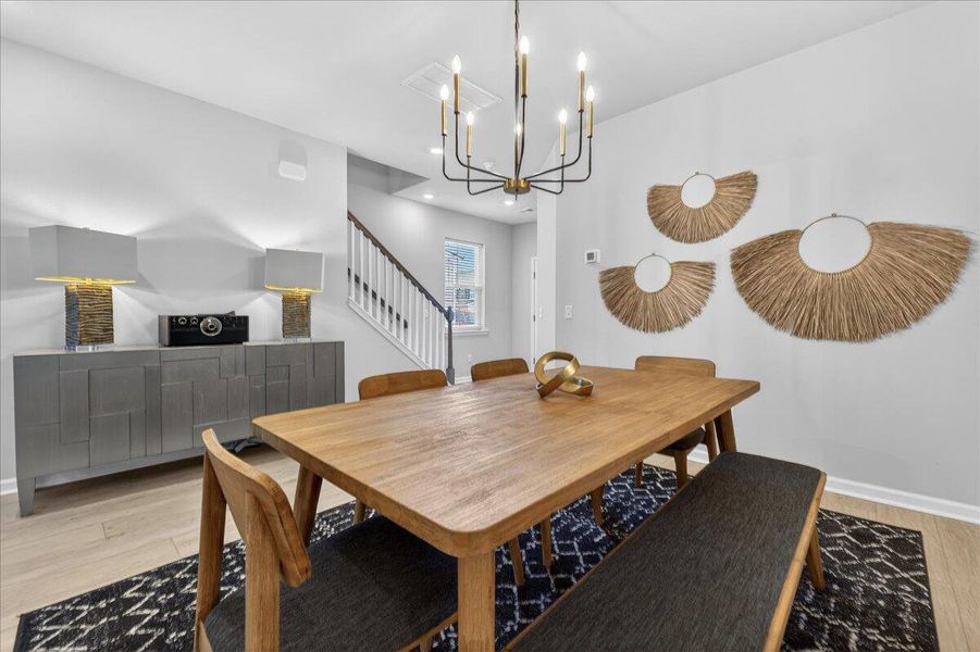 Furnished interior view inside a new home in Cypress Preserve, Moncks Corner (Image 14). Furnished interior view inside a new home in Cypress Preserve, Moncks Corner (Image 14).