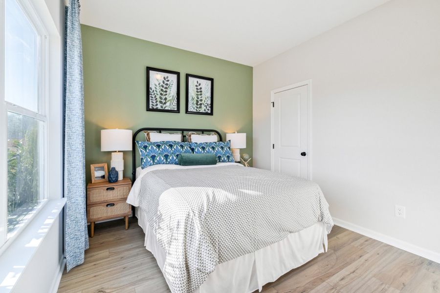 Furnished interior view inside a new home in The Oaks, Clarksville (Image 4).