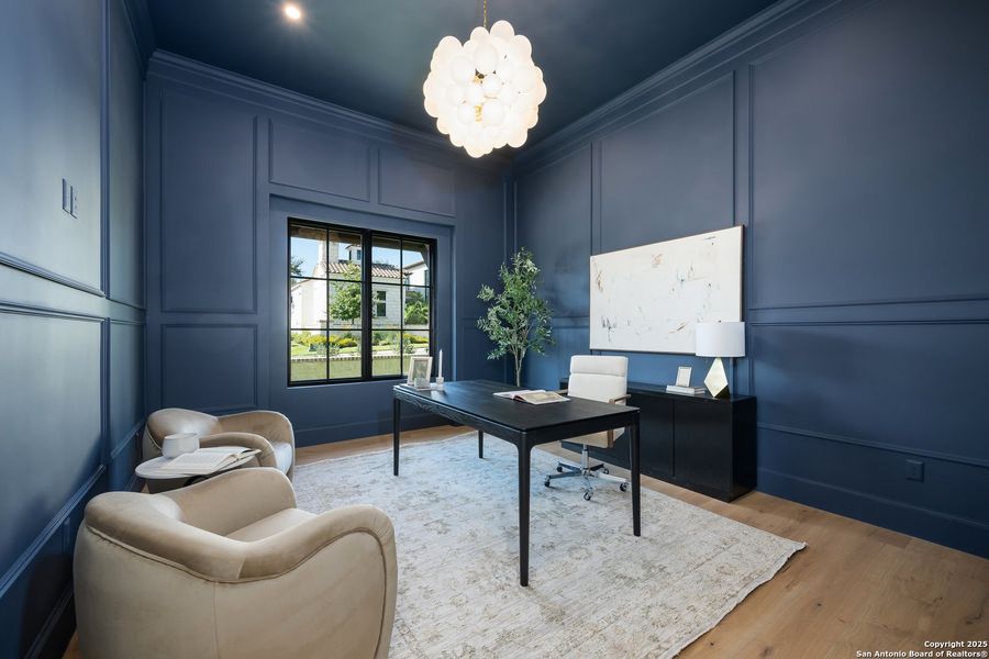 Furnished interior view inside a new home in , San Antonio (Image 6).