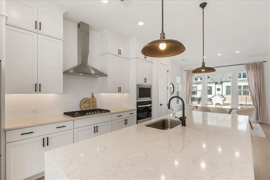 Furnished interior view inside a new home in , Alpharetta (Image 15). Furnished interior view inside a new home in , Alpharetta (Image 15).