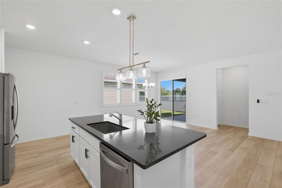 Furnished interior view inside a new home in Heron Bay, Palmetto (Image 12). Furnished interior view inside a new home in Heron Bay, Palmetto (Image 12).
