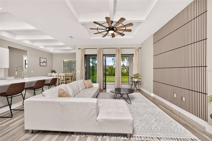 Furnished interior view inside a new home in , Rotonda West (Image 6).