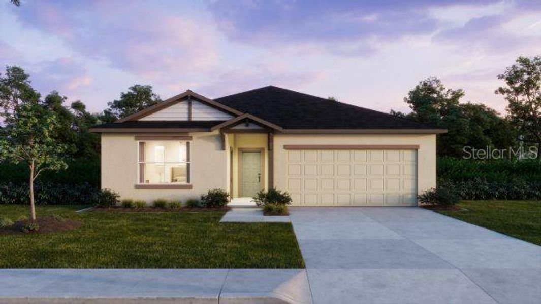 Artist Rendering at Dusk