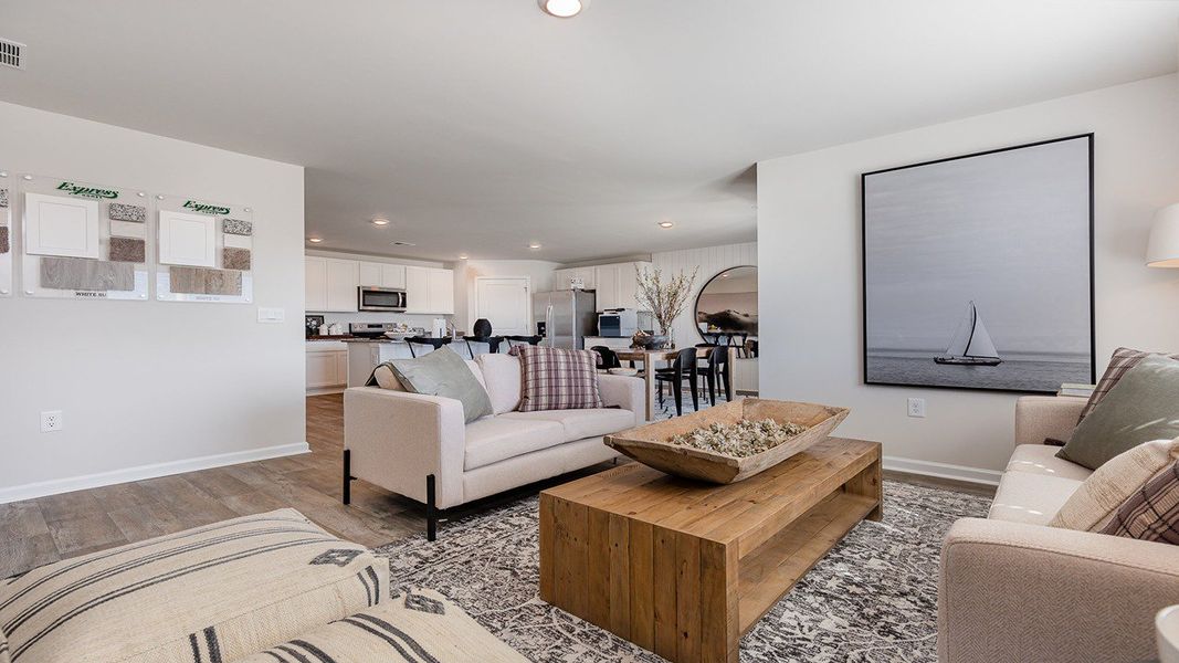 Furnished interior view inside a new home in Heritage Crossing, Conway (Image 4).