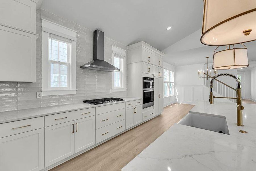 Furnished interior view inside a new home in Central Park, Charleston (Image 13).