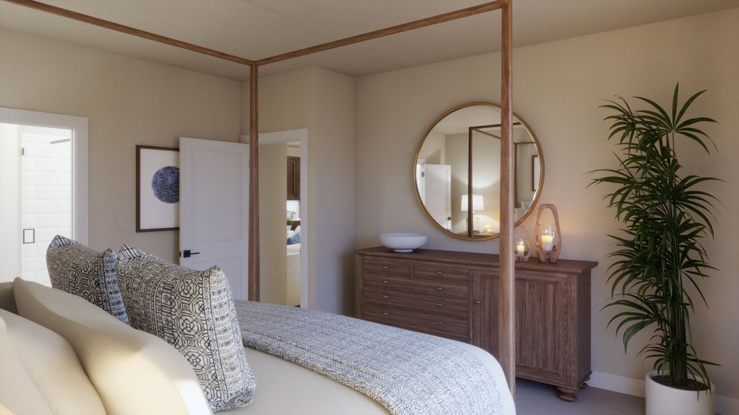 Representative furnished interior of a home built from the 4009 by Risewell Homes in Freedom at Anthem, Kyle (Image 10).