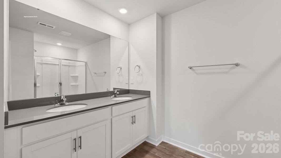 Furnished interior view inside a new home in Clark Creek Landing, Lincolnton (Image 7).