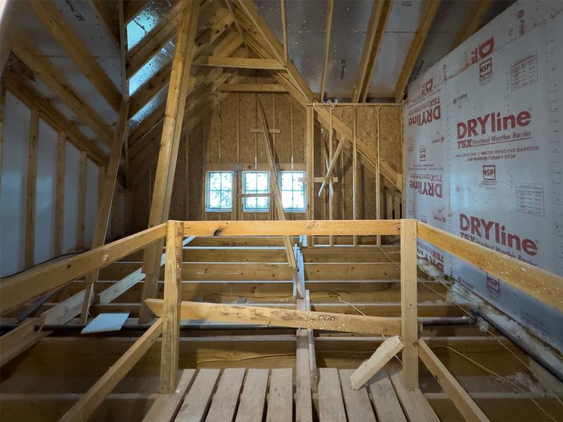 In-progress construction of a new home in The Commons at Sedona, League City, TX (Image 34). In-progress construction of a new home in The Commons at Sedona, League City, TX (Image 34).