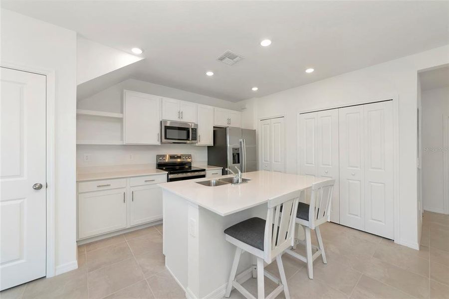 Furnished interior view inside a new home in , Bradenton (Image 18). Furnished interior view inside a new home in , Bradenton (Image 18).