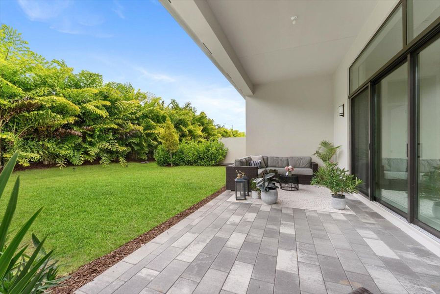 Private Backyard