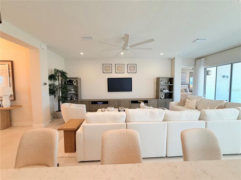 Furnished interior view inside a new home in Valencia Ridge, Wesley Chapel (Image 11).