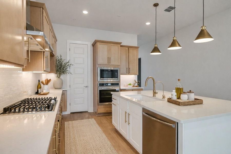 *Virtually Staged Kitchen*