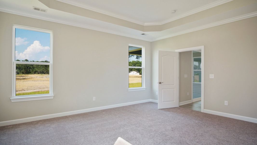 Representative unfurnished interior of a home built from the The Oceanside by Chesapeake Homes in Bridgewater - Shorehaven Village, Little River (Image 11).