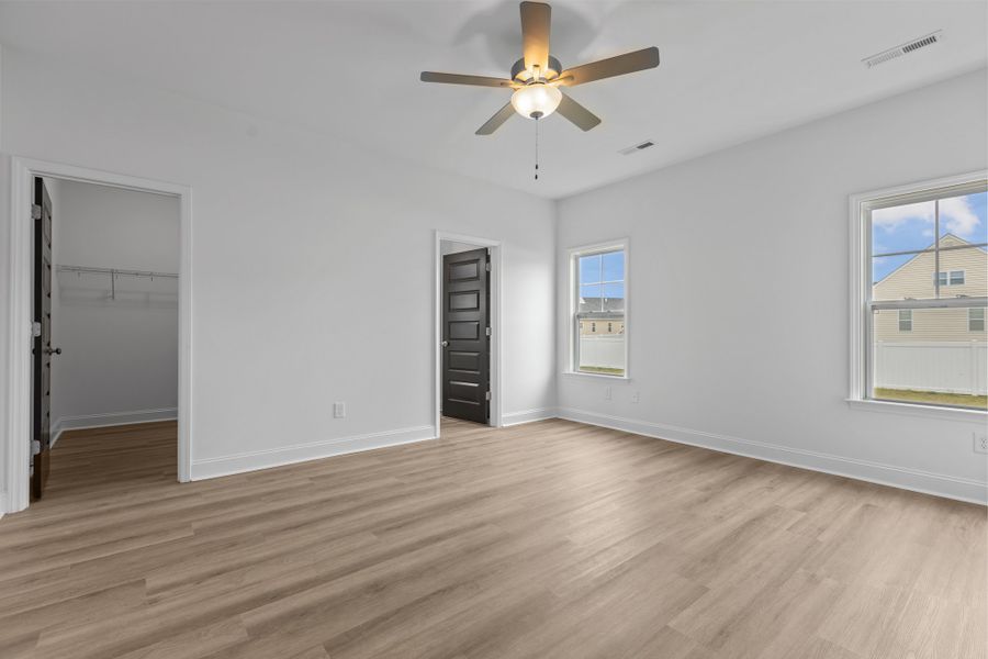 Representative unfurnished interior of a home built from the Hillcrest by Bill Clark Homes in Laurel Oaks, Greenville (Image 14). Representative unfurnished interior of a home built from the Hillcrest by Bill Clark Homes in Laurel Oaks, Greenville (Image 14).