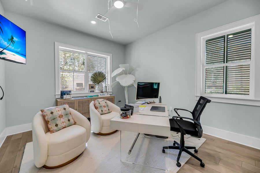 Furnished interior view inside a new home in , Johns Island (Image 27).