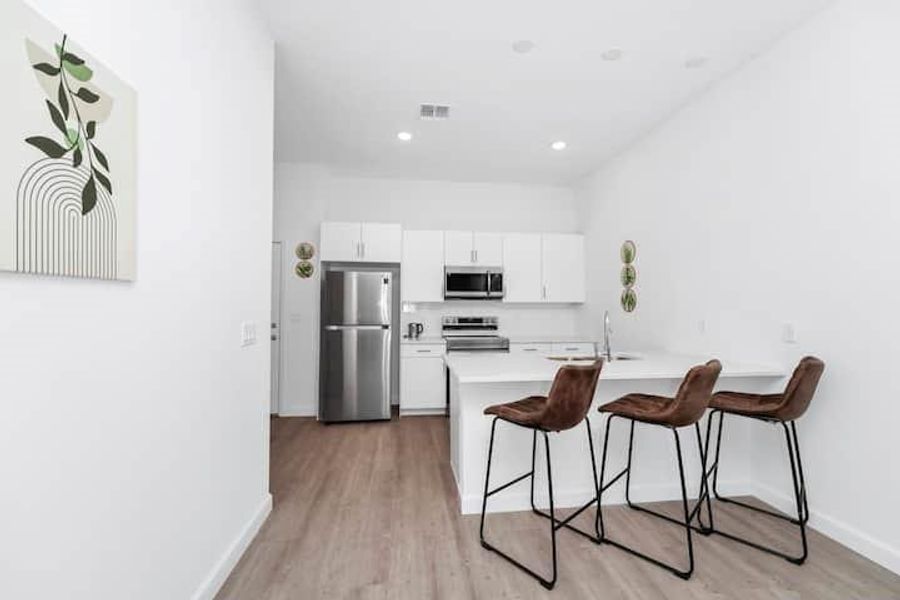 Furnished interior view inside a new home in , Davenport (Image 30).