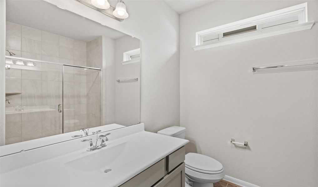 Extra Suite bath (*Photo not of actual home and used for illustration purposes only.) Extra Suite bath (*Photo not of actual home and used for illustration purposes only.)