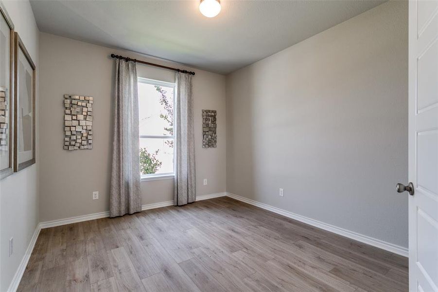 Spacious, unfurnished interior of a new home in The Preserve, Justin (Image 32).