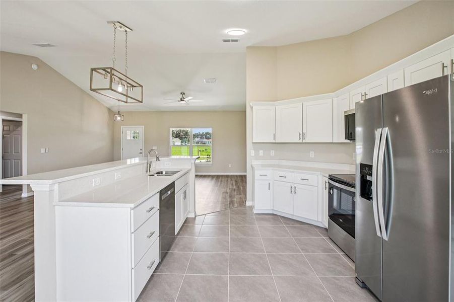 Furnished interior view inside a new home in , Bushnell (Image 20).