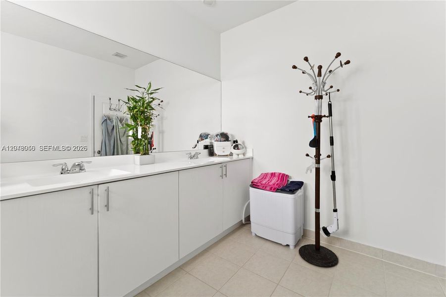 Furnished interior view inside a new home in , Miami (Image 9). Furnished interior view inside a new home in , Miami (Image 9).