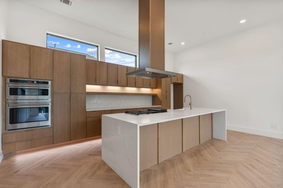Furnished interior view inside a new home in , Houston (Image 22).