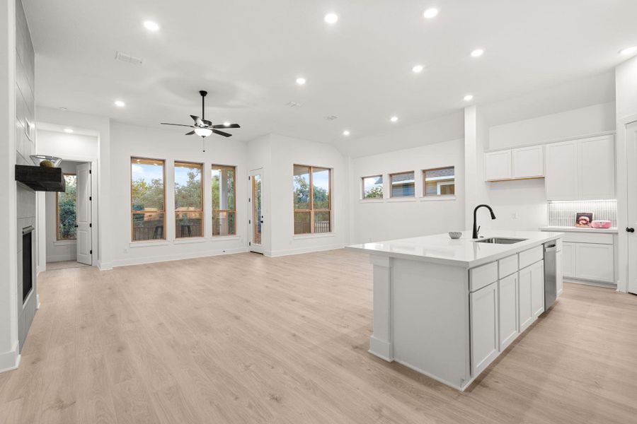 Open Family Room - Representative Photo