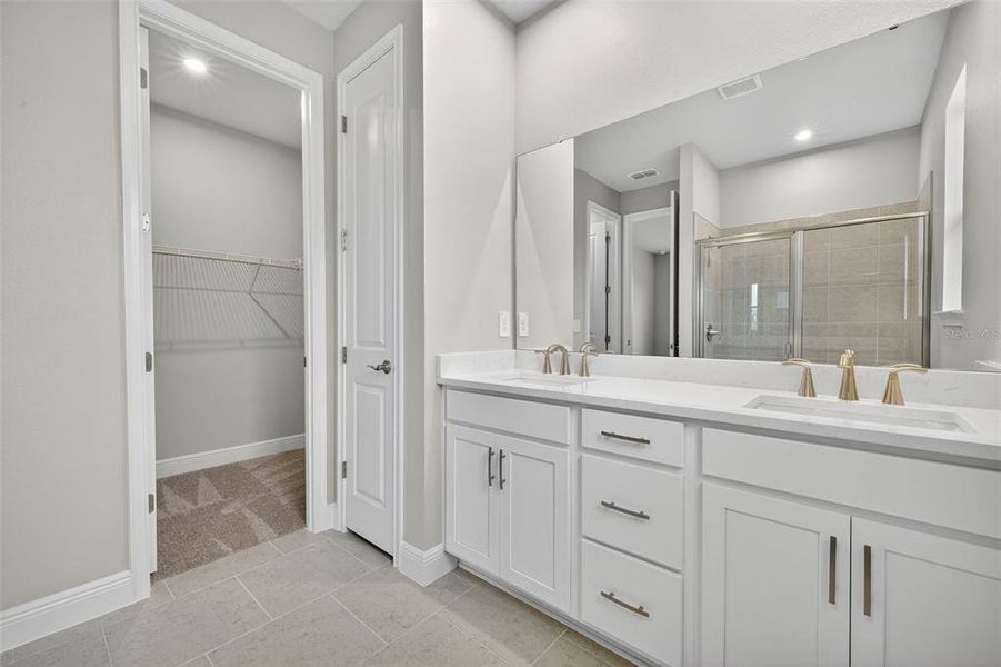 Furnished interior view inside a new home in Windwater, Parrish (Image 11).