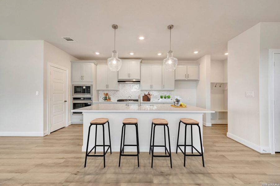 Furnished interior view inside a new home in The Crossvine 45’, Schertz (Image 12).
