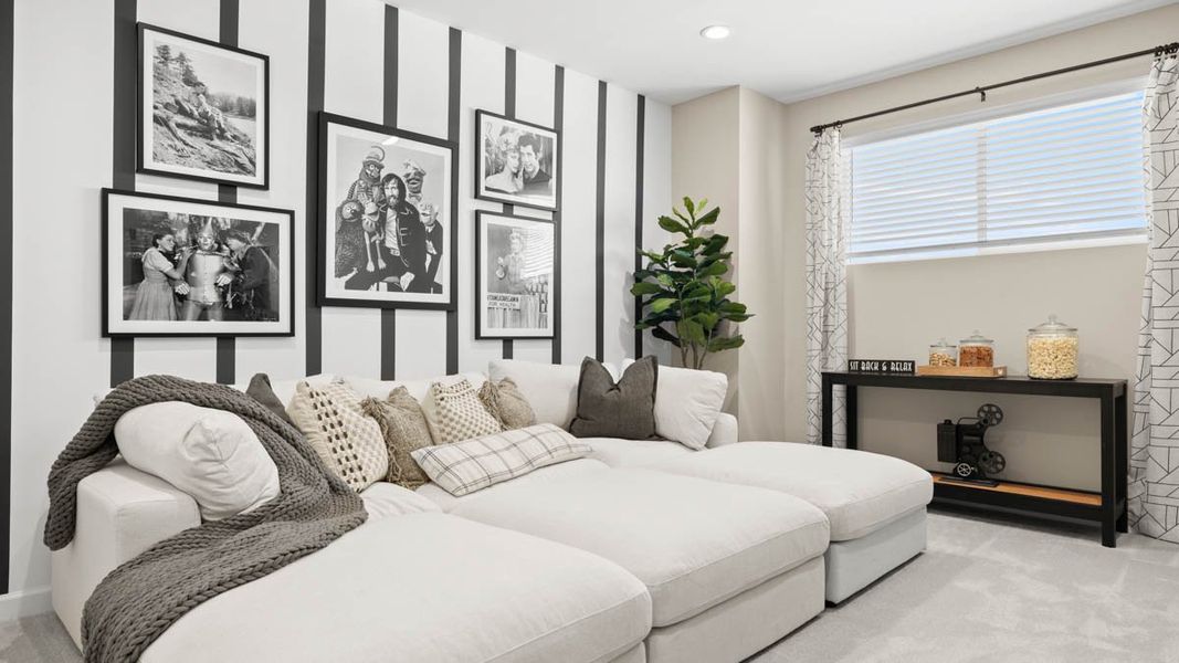Furnished interior view inside a new home in Aloravita, Peoria (Image 43).