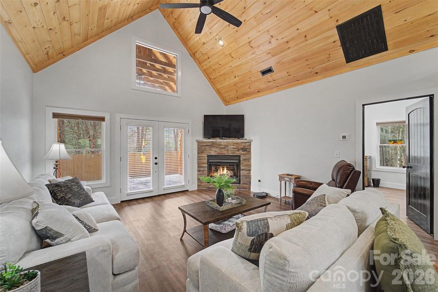 Furnished interior view inside a new home in , Bryson City (Image 3). Furnished interior view inside a new home in , Bryson City (Image 3).