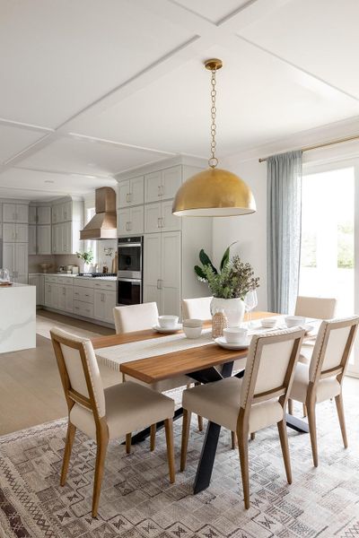 Furnished interior view inside a new home in Central Park, James Island (Image 9).