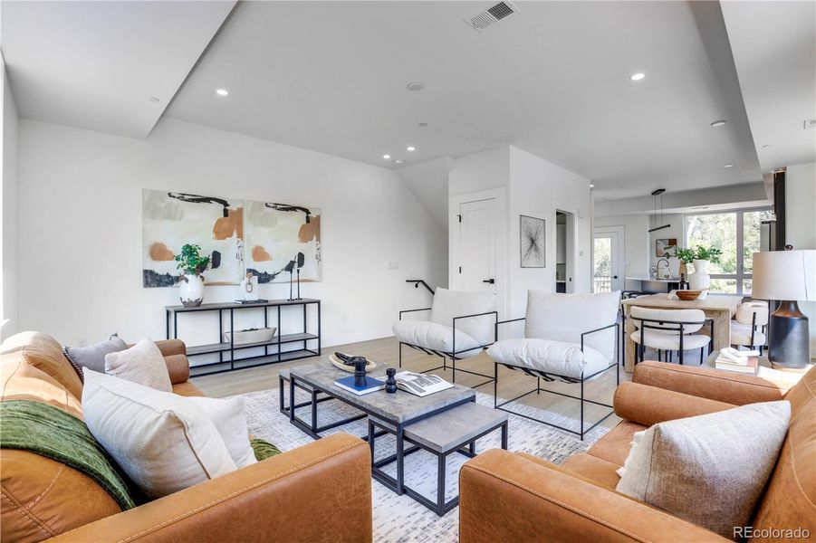 Furnished interior view inside a new home in , Arvada (Image 14).