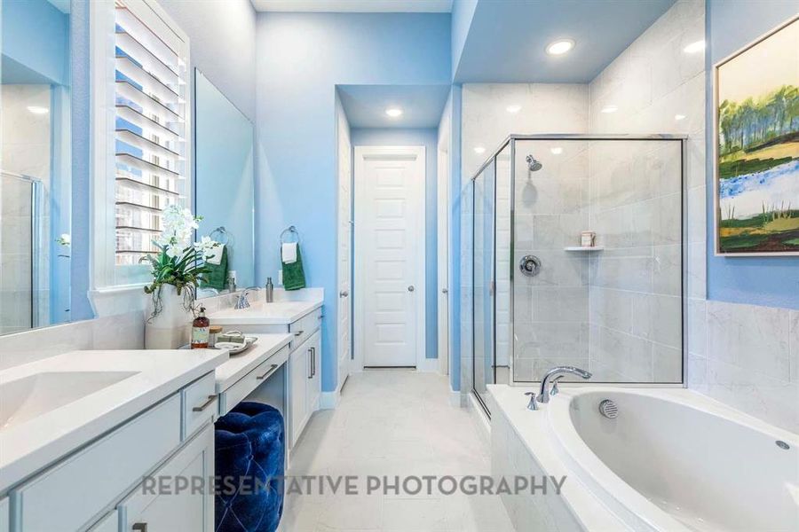 Furnished interior view inside a new home in , Royse City (Image 24). Furnished interior view inside a new home in , Royse City (Image 24).