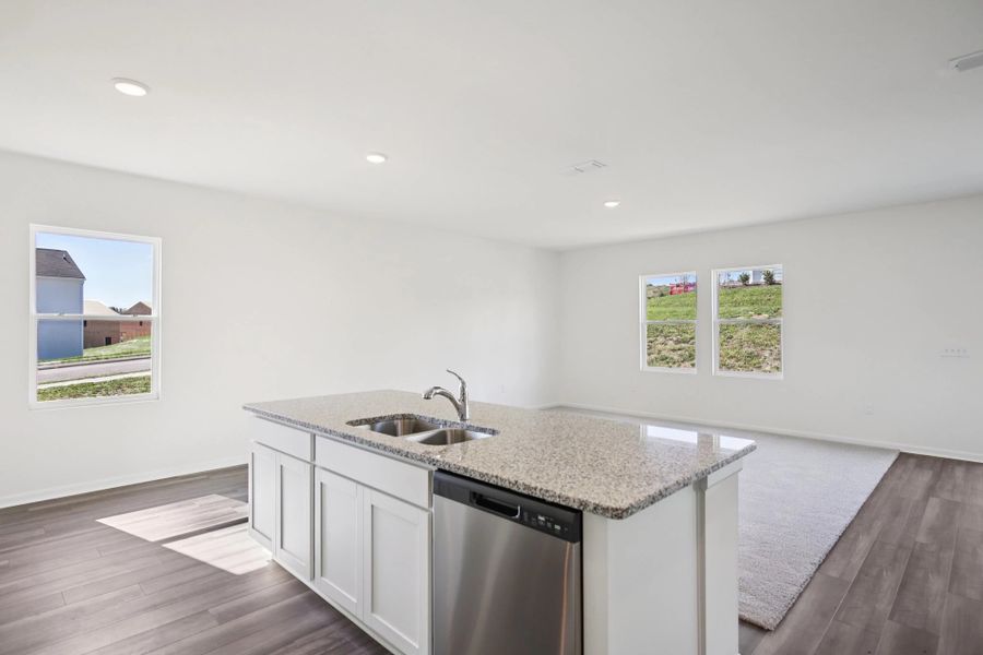 Representative furnished interior of a home built from the Pegasus by Starlight Homes in Sunrise at Arbor Ridge, La Vergne (Image 11).