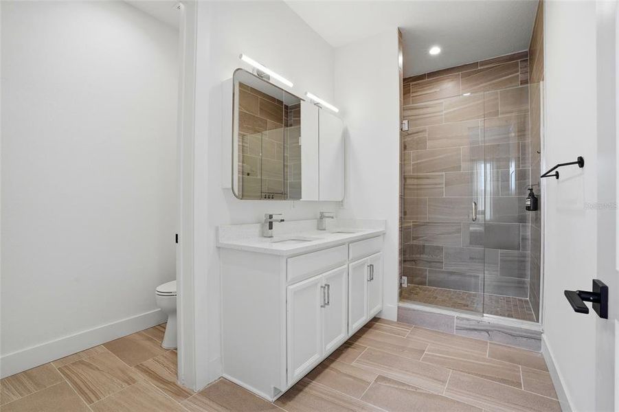 Furnished interior view inside a new home in , St. Petersburg (Image 22).