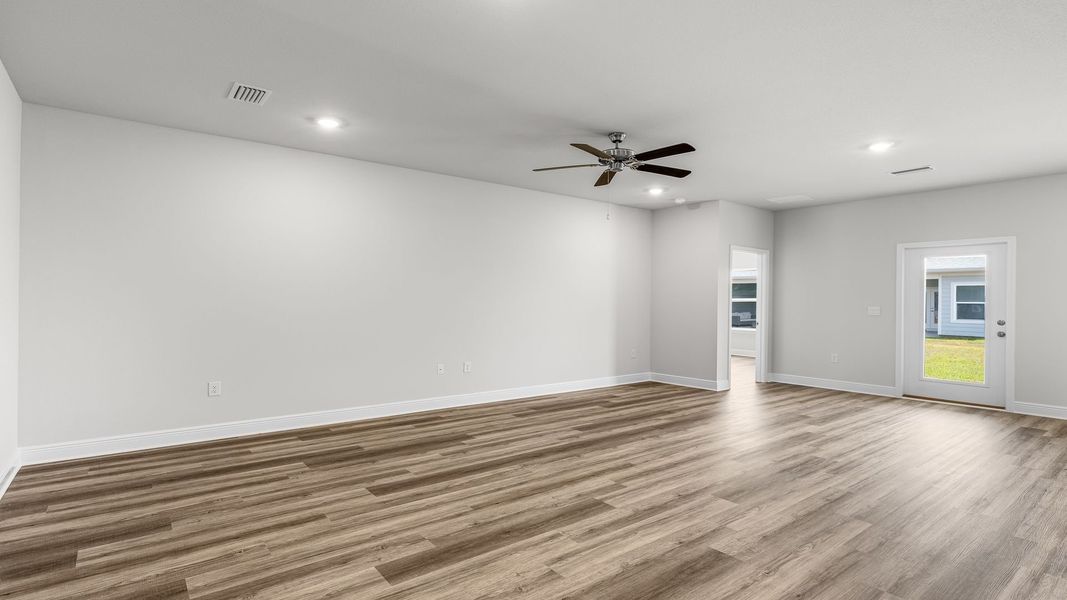 Spacious, unfurnished interior of a new home in WindMark Beach, Port Saint Joe (Image 15). Spacious, unfurnished interior of a new home in WindMark Beach, Port Saint Joe (Image 15).