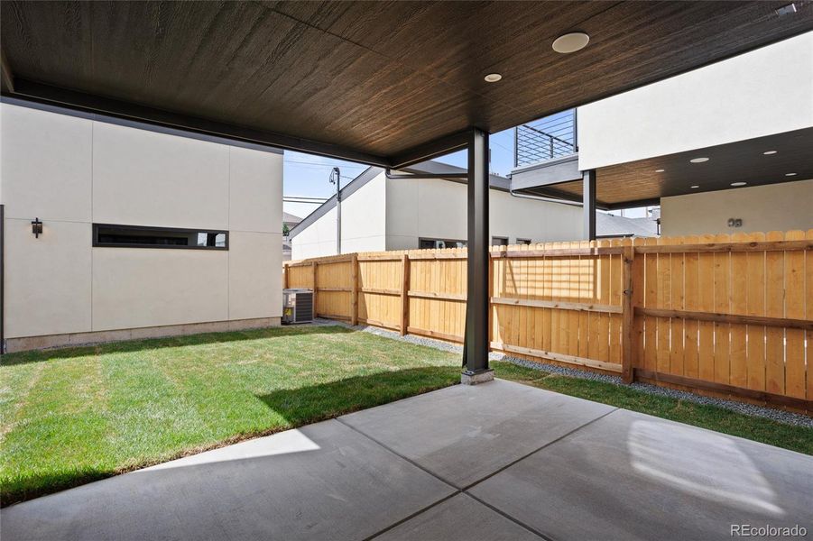 Exterior details and patio area of a home in , Denver (Image 29).