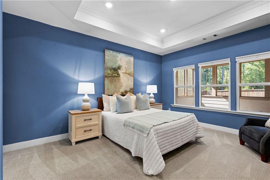 Furnished interior view inside a new home in Candleberry Place, Sharpsburg (Image 47).