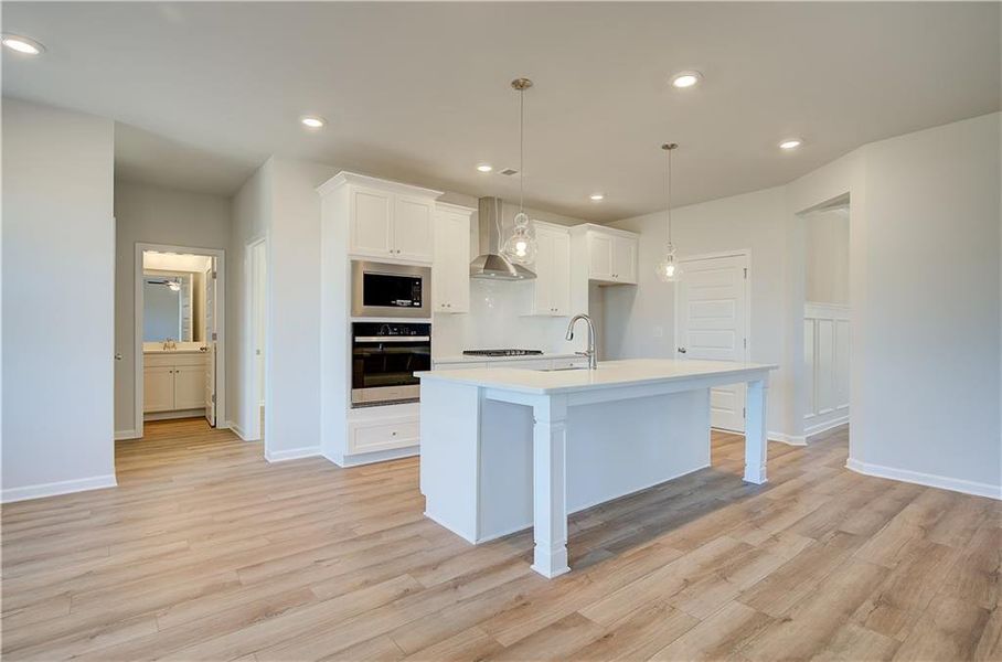 Furnished interior view inside a new home in Westwind Estates, Hampton (Image 6).
