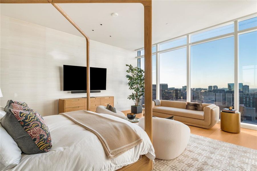 Furnished interior view inside a new home in , Dallas (Image 9).