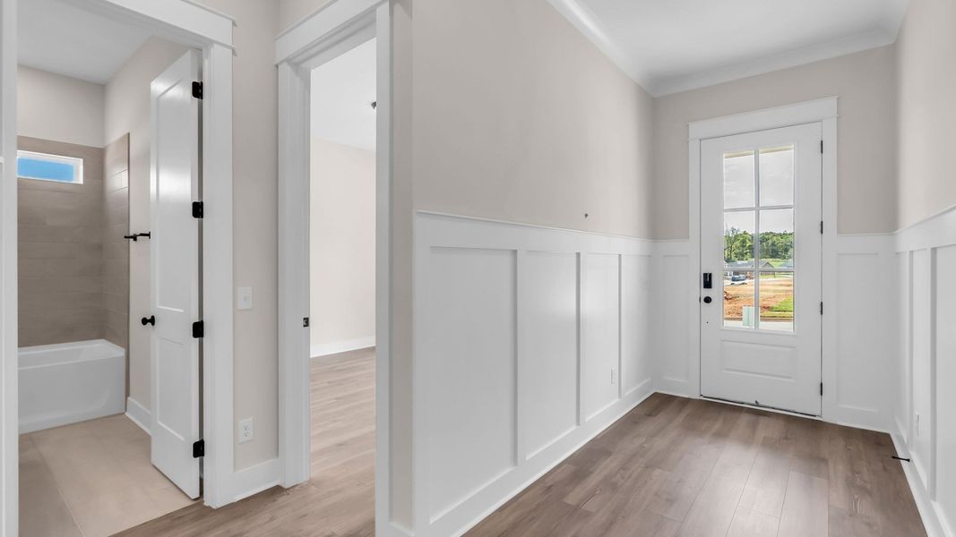 Furnished interior view inside a new home in Brush Creek, Fairview (Image 44). Furnished interior view inside a new home in Brush Creek, Fairview (Image 44).