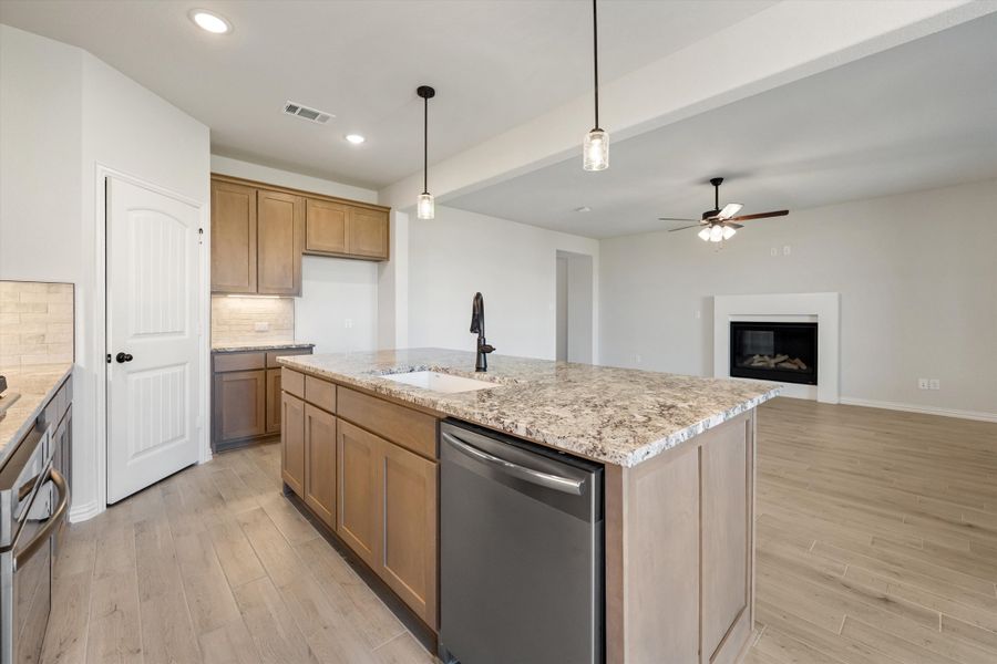 Furnished interior view inside a new home in Morningstar, Aledo (Image 13).