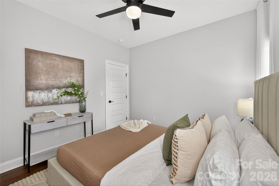 Furnished interior view inside a new home in , Charlotte (Image 12).