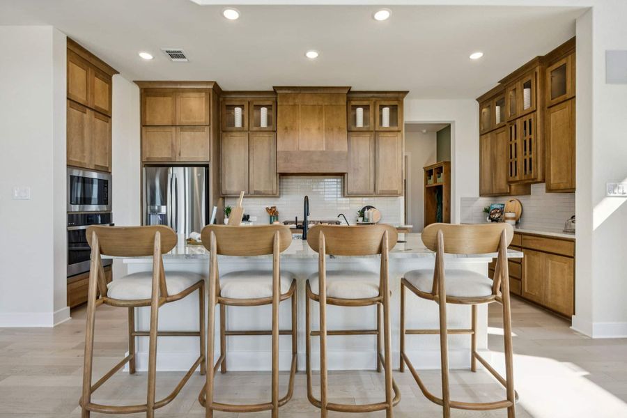 Furnished interior view inside a new home in The Grove Frisco, Frisco (Image 5).