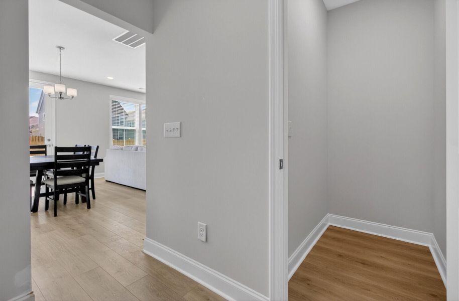 Spacious, unfurnished interior of a new home in High Point at Foxbank, Moncks Corner (Image 22). Spacious, unfurnished interior of a new home in High Point at Foxbank, Moncks Corner (Image 22).