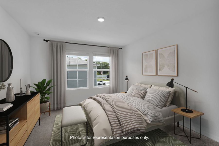 Furnished interior view inside a new home in Normandy Pines, Jacksonville (Image 5).