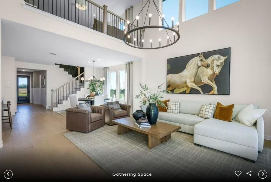 Interior photos- Photo of Pulte model home with same floor plan, not of actual home listed.