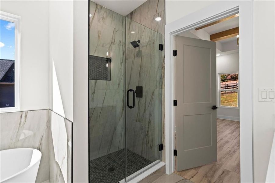 Furnished interior view inside a new home in , Gainesville (Image 21).