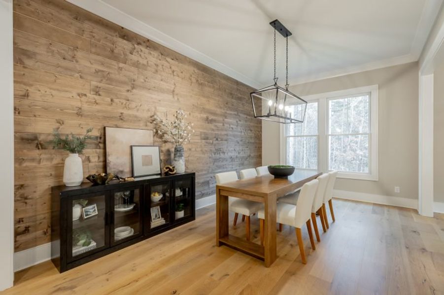 Furnished interior view inside a new home in River Gorge Ranch, Guild (Image 78).