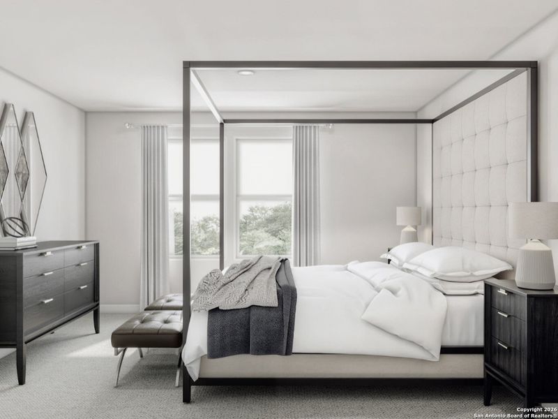 Furnished interior view inside a new home in The Park, Uvalde (Image 4). Furnished interior view inside a new home in The Park, Uvalde (Image 4).